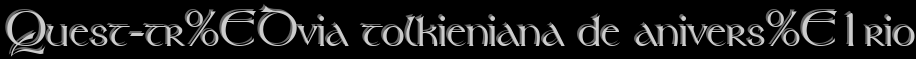 Quest-tr�via tolkieniana de anivers�rio