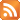 Logotipo padrão de um feed RSS